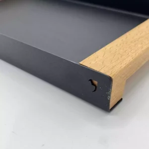 سینی بزرگ رویش چوب و فلز M1-203